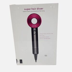 NEW Super Hair Dryer Brand New Factory Sealed Sonic Fuchsia Silver